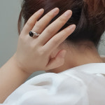 실버925 원석  여자 은반지 볼드링은반지 라라살롱 금속공방 : 라라-살롱