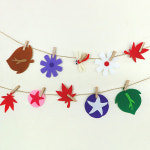 가을 나팔꽃 코스모스 가랜드 만들기 /환경판 꾸미기 : 모닝오피스