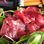 [흑염소흑심] 국산 함초먹여키운 암흑염소 갈비살 소금구이용 300gx1팩 : 흑염소흑심