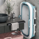 1인 원룸 성인 접이식욕조 헨리 목욕통 반신욕기 전현무 간이 가정용사우나 중형(오픈형) : 진JIN:하다