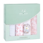 아덴아나이스 버드송 클래식 스와들 머슬린 4팩 / aden + anais birdsong classic swaddles 4-pack : Health Beauty
