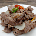 [흑염소흑심] 국산 함초먹여키운 암흑염소 갈비살 소금구이용 300gx1팩 : 흑염소흑심