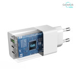 [리퍼] 커네틱 65W GAN USB PD PPS 멀티 고속멀티 충전기 CZC-650 : 주식회사 씨앤에스파워