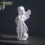 천사 장식품 북유럽 크리에이티브 여신 축복 엔젤 소품 모던 심플 홈 거실 술장 장식품 조각상 장식 : 24on마켓