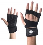 New Spartan Grip Weightlifting Gloves, Wrist Support Fitness, WOD, Weightlifting, Gym Work : 해피웰빙