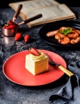 심플 메인 요리 플레이팅 접시 모던 북유럽 홈카페 플레이트 : 수프리모