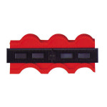 퍼스트라인 대형 플라스틱형틀게이지 모형게이지 25cm 콘투어게이지 : 토탈공구