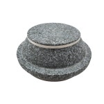 천연 돌솥 1인용 15cm 스텐띠 자연석 곱돌냄비 미니 가마솥 업소용 가정용 뚝배기 양은 : 휴앤스톤