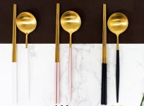 잼나이프 버터나이프 파스타포크 골드커트러리 : 함미마켓