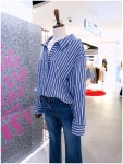 [리스트] 절개 스트라이프 코튼 셔츠 : 현대동대문리스트