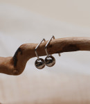 [925실버] 볼핀 미니볼 훅 심플데일리 실버귀걸이 : 베네노