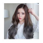 롱웨이브 u타입 반가발 헤어피스 투톤염색 그라데이션 시크릿염색 패션가발 : 쇼핑의 맛집
