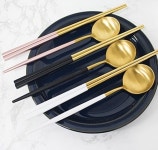 잼나이프 버터나이프 파스타포크 골드커트러리 : 함미마켓