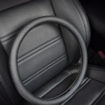 아툼(ATUM) 타공 핸들커버 370~380 공용 순정형 블랙 베이지 원형 디컷 모닝 레이 스파크 셀토스 K3 K5 K7 bmw 아반떼 소나타 스포티지... 