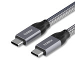 베이식스 엠 100W CtoC 맥북 고속 충전 데이터 케이블 USB 3.2 10Gbps : 디큐브