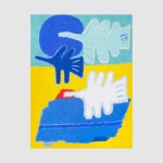 새, 김환기 작가, (Edition. 200), 병원개원선물, 침실 인테리어, 한정판작품 : 갤러리뮤트