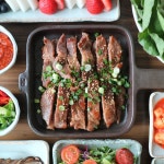 노서방갈비 프리미엄 수제 양념목살 돼지 양념갈비 200g 냉동 : 노서방갈비