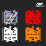 찐카 차량용 주유구 데칼스티커 ZCGD-21 : 찐카