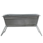 숯깨비 숯불 캠핑용 야외용 펜션 접이식 스텐 바베큐그릴 : 숯깨비