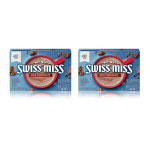 Swiss Miss Milk Chocolate Flavor Hot Cocoa Mix 스위스 미스 밀크 초콜릿맛 핫코코아 믹스 8개입 11.04oz(313g) 2팩 : 월드그램