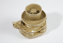 명장 이연휴 선생의 황자 계영배 (소장가치 있는 나만의 술잔, 절주잔, 선물 장식용 도자기) : 생기의 집