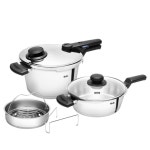 휘슬러 컴포트 블랙 콤비 압력 밥솥 4.5L 2.5L 세트 : 글로벌114