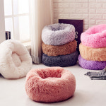 보들보들한 강아지 방석 애견 펫 쿠션 직경60cm : 제이와이홀딩스