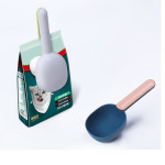 강아지 사료스푼 사료스쿱 사료계량컵 사료삽 밥스푼 고양이 반려동물 급여조절 : 리빙에이