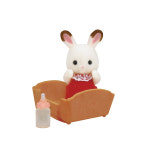 실바니안패밀리 5062초콜릿토끼아기바구니 : 엄마아빠 놀이터