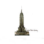 집에서 하는놀이 혼자 놀기 페이퍼토이 엠파이어빌딩 : 지미앤제이미