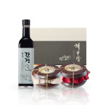 해바랑 수진원 전통 재래식 선물세트 B2호(된장1, 고추장1, 간장1) : 말표산업