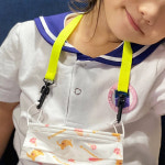 마스크 스트랩 목걸이 어린이집 등원준비물 인기색상 6종 : 꼬모네임