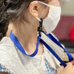 마스크 스트랩 목걸이 어린이집 등원준비물 인기색상 6종 : 꼬모네임
