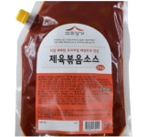 소스업체 고추명가 제육 한식 소스 2kg : 드림어게인
