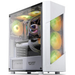다크플래쉬 POLLUX RGB 강화유리 화이트 : 다크플래쉬