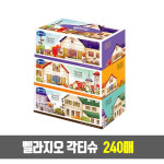 모나리자 벨라지오 각티슈 240매 3팩 - (휴지/화장지/미용티슈/갑티슈/곽티슈) : 현대인터네셔널
