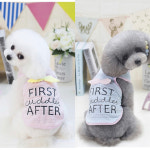 강아지 엔젤 천사 날개 면 민소매 티셔츠 나시 : 봉스 BongsStudio