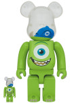 베어브릭 마이크 100%&400% BEARBRICK Mike 메디콤토이 디즈니 몬스터주식회사 : 미스박의 아트날다