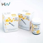 hw 지메이트 혈당시험지 2박스 100매+솜100+침100  스마트 오리진 혈당계 전용시험지 : 헬스웰컴퍼니