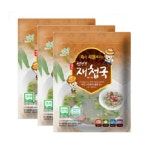 정옥 자연산 재첩국300g x 5팩 하동 섬진강 냉동재첩국 : 자연e좋아