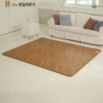 한일의료기 천년의아침 헤링본 우드 무자계 전기장판 : 대진몰