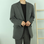 오버핏캐주얼블레이저자켓마이 2컬러 : 션타운