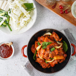 닭갈비 1인분ㅣ캠핑음식 집들이음식 저녁메뉴 밀키트 15분완성 간편조리 : 미소닭갈비