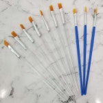 건축도장기능사 시험재료 독학/ 실습교구 붓 세트(set)  / 실기시험 준비물 / 붓21종 : 배움스토어