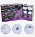 세인트나인 X 고반발 3피스 볼 12구 흰색 : SJ골프상사