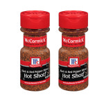 맥코믹 시즈닝 블랙 앤 레드 페퍼 블랜드 Hot Shot 핫 샷 74g 2개 : 카멜레온 마트