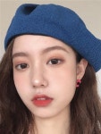 paradi247 베레모여춘 여름 배기핏에 앤티크 니트 와이드 화가 팔각모 판 ins : 파라디샵
