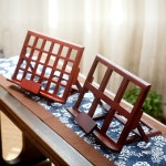 우드 스탠드 공부방 책 도서 독서 거치대 빈티지 필기구 독서대 : 엠투몰