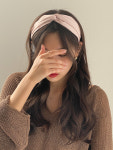 무드 주름 꼬임 반다나 헤어밴드 7color : 키메라제이