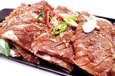 숯불돼지갈비 1+1 (1.4kg+1.4kg) 수제 양념돼지갈비 구이용 : 하남이조